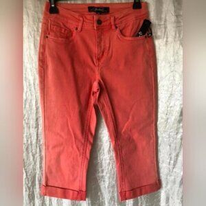 Charlie B - Colored Denim Capris NEW Women’s  Sz 0
